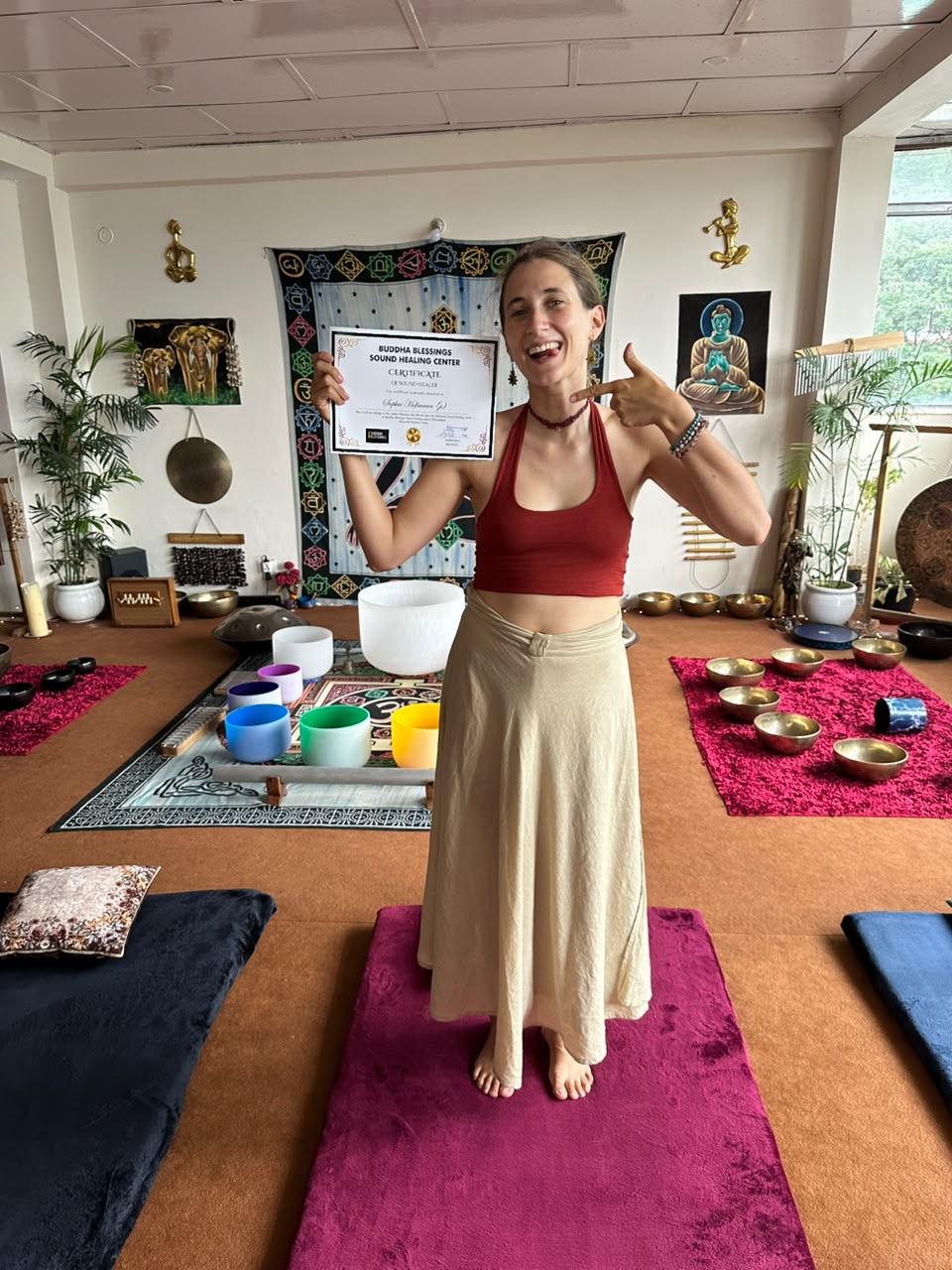 Buddha Blessings certification celebration