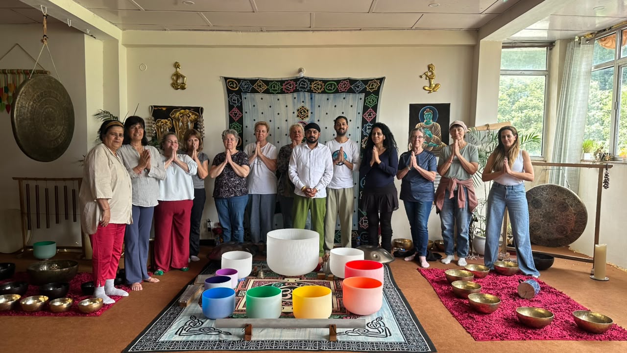 Buddha Blessings group sound healing session